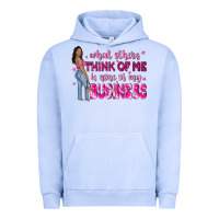 Pigment Grape Ice what other think of me is none of my business Urban Hoodie - NancyCooperArtShop