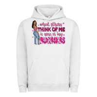 Pigment Lunar Rock what other think of me is none of my business Urban Hoodie - NancyCooperArtShop