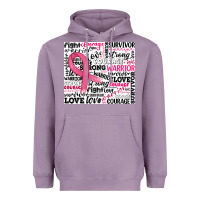 Lavender breast cancer ribbon Heavyweight Hoodie - JahusDesignShop