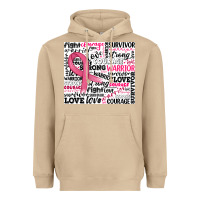 Mushroom breast cancer ribbon Heavyweight Hoodie - JahusDesignShop