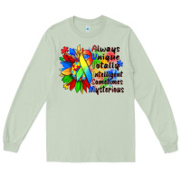 Matcha always unique totally intelligent sometimes myster Long Sleeve Tee - Zillion Design Studio
