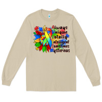 Mushroom always unique totally intelligent sometimes myster Long Sleeve Tee - Zillion Design Studio