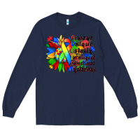 Navy always unique totally intelligent sometimes myster Long Sleeve Tee - Zillion Design Studio