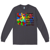 Smoke always unique totally intelligent sometimes myster Long Sleeve Tee - Zillion Design Studio
