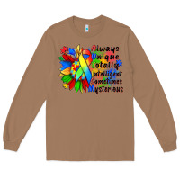 Toasted Coconut always unique totally intelligent sometimes myster Long Sleeve Tee - Zillion Design Studio