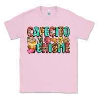 Bubblegum Pink cafecito y chisme Classic Tee - Zillion Design Studio