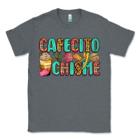 Charcoal Heather cafecito y chisme Classic Tee - Zillion Design Studio