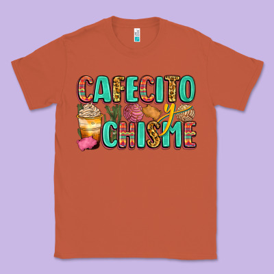Cafecito Y Chisme Classic Tee Designed By Zillion Design Studio