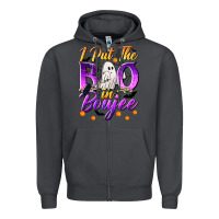 Smoke I Put The Boo In Boujee Zipper Hoodie - texasbilliewilder