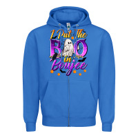True Royal I Put The Boo In Boujee Zipper Hoodie - texasbilliewilder