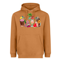 Meerkat summer coffee cups Heavyweight Hoodie - AdoDesignShop