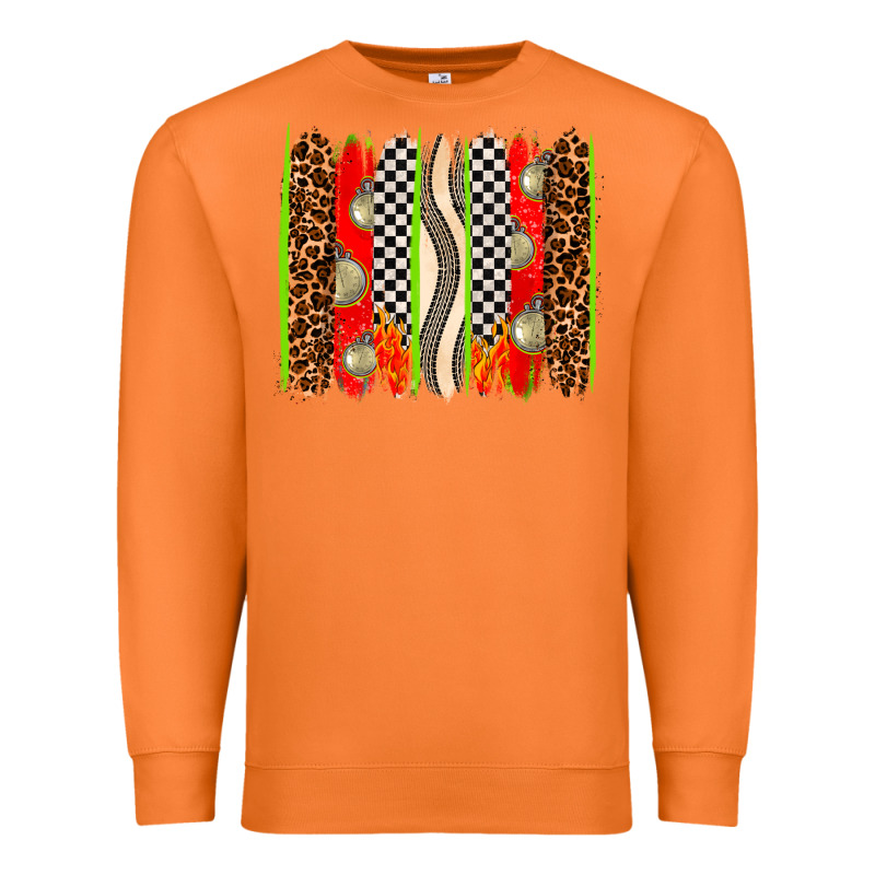 Race Brushstrokes Premium Sweatshirt by AdoDesignShop | Teevron
