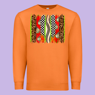 Race Brushstrokes Premium Sweatshirt Designed By Adodesignshop