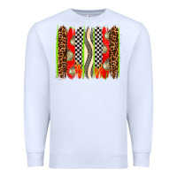 White race brushstrokes Premium Sweatshirt - AdoDesignShop
