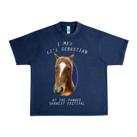 Navy I met lil Sebastian Urban Heavy Tee - Bettercallsaul