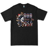 Black god bless the usa Premium Tee - SublimationCraftShop