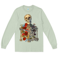 Matcha inhale peace exhale chaos Long Sleeve Tee - RanaPortraitStore