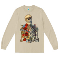 Mushroom inhale peace exhale chaos Long Sleeve Tee - RanaPortraitStore