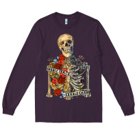 Plum inhale peace exhale chaos Long Sleeve Tee - RanaPortraitStore