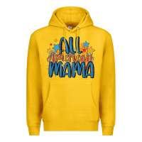 Lemon all american mama Premium Hoodie - MaliasSmallBusiness