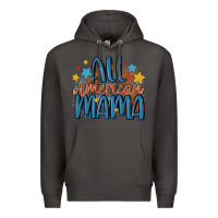 Smoke all american mama Premium Hoodie - MaliasSmallBusiness