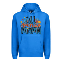 True Royal all american mama Premium Hoodie - MaliasSmallBusiness