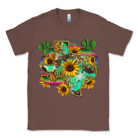 Chestnut texas map Classic Tee - Zillion Design Studio