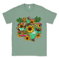 Sage texas map Classic Tee - Zillion Design Studio