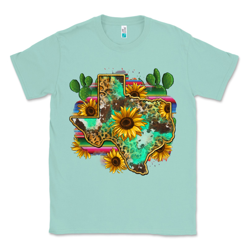 Texas Map Classic Tee by Zillion Design Studio | Teevron