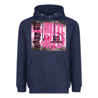 Navy breast cancer Heavyweight Hoodie - JahusDesignShop