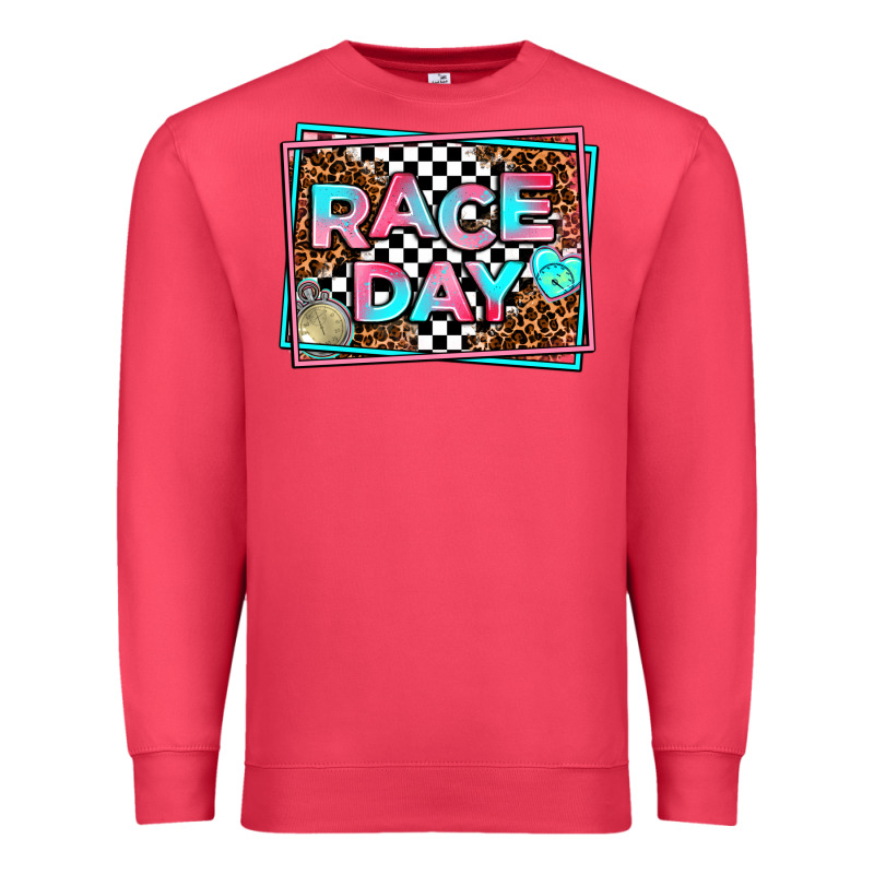Race Day Premium Sweatshirt by AdoDesignShop | Teevron