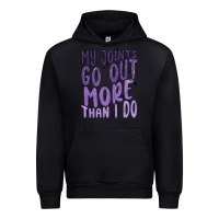 Black my joints go out more than ı do Urban Hoodie - MaliasSmallBusiness