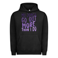 Pigment Black my joints go out more than ı do Urban Hoodie - MaliasSmallBusiness