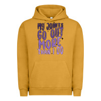 Pigment Peanut Butter my joints go out more than ı do Urban Hoodie - MaliasSmallBusiness