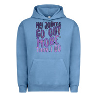 Pigment Pebble Blue my joints go out more than ı do Urban Hoodie - MaliasSmallBusiness