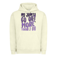 Pigment Pistachio my joints go out more than ı do Urban Hoodie - MaliasSmallBusiness