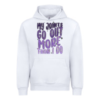 White my joints go out more than ı do Urban Hoodie - MaliasSmallBusiness