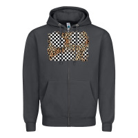 Smoke race leopard background Zipper Hoodie - Zillion Design Studio