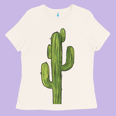Cactus Ladies Tee Designed By Barkaloodesign