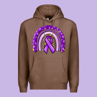 Awerenes Ribbon  Rainbow Premium Hoodie Designed By Maliassmallbusiness