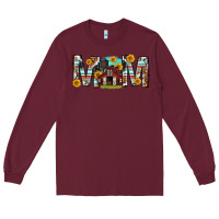 Burgundy barn mom western mother s day Long Sleeve Tee - texasbilliewilder