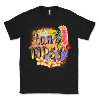 Black tan tipsy summer Classic Tee - texasbilliewilder