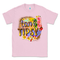 Bubblegum Pink tan tipsy summer Classic Tee - texasbilliewilder