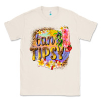 Natural tan tipsy summer Classic Tee - texasbilliewilder