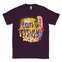 Plum tan tipsy summer Classic Tee - texasbilliewilder
