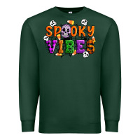 Sports Green Spooky vibes Premium Sweatshirt - Artiststas