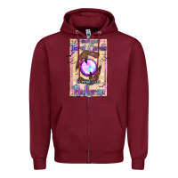 Burgundy I Don't Need Tarot Cards To Read Your Bullcrap Zipper Hoodie - texasbilliewilder
