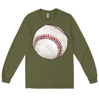 Army Green baseball Long Sleeve Tee - texasbilliewilder