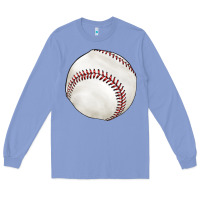Colony Blue baseball Long Sleeve Tee - texasbilliewilder