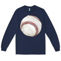 Navy baseball Long Sleeve Tee - texasbilliewilder